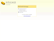 Tablet Screenshot of hs-gerungs.schulweb.at